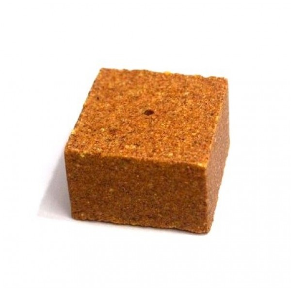 Кубик для макушатника, з отвором, смак Тигровий горіх, 45х45х20мм, 65г